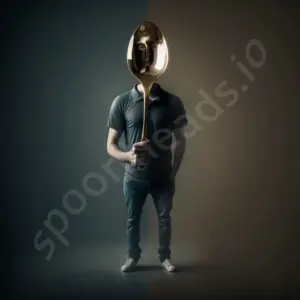 The Cosmic Epiphany of the Spoon-Headed Wanderer: A Surreal Journey through the Fog of Existence, where the Gilded Spoon of Fortune Illuminates the Mysteries of Reality and the Wonders of the Mind